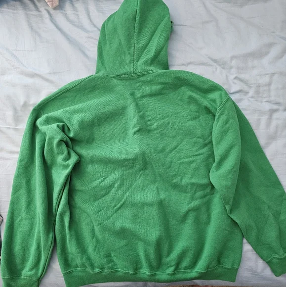 Bundle XL Stephen Amell F*ck Cancer Tshirt & Sinceriously Green Arrow Zip Hoodie - Picture 7 of 10